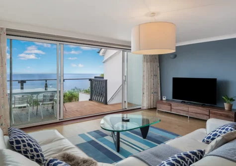 The living room at Seagull's Nest, Saundersfoot