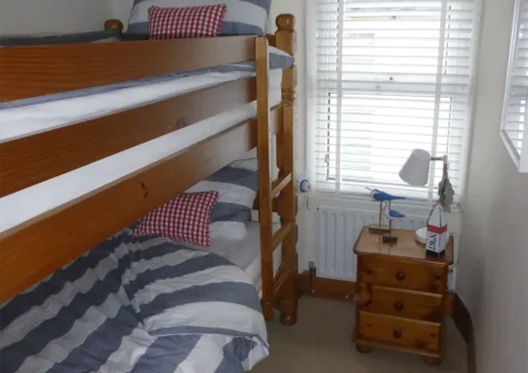 Bedroom #3 at Seasalt Cottage, Tenby