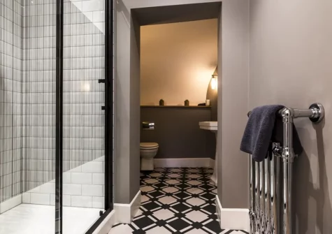 Bedroom #1 en-suite at Seaside Reverie, Tenby