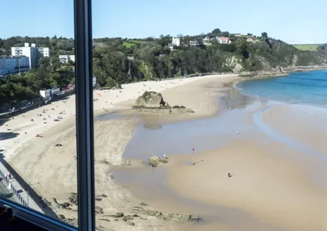 The view from Seaside Reverie, Tenby