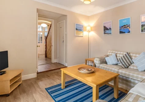 The second living area at Seaways, Tenby