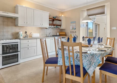 The kitchen & dining area at Seaways, Tenby