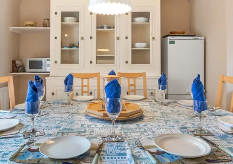 The kitchen & dining area at Seaways, Tenby
