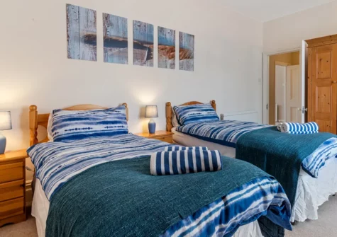 Bedroom #2 at Seaways, Tenby