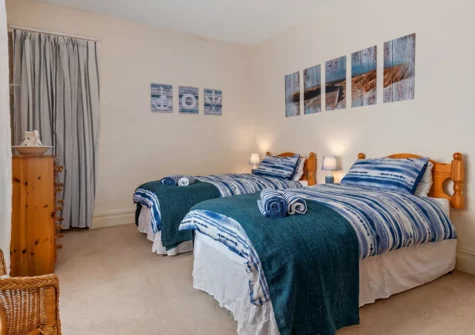 Bedroom #3 at Seaways, Tenby
