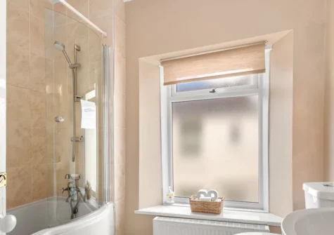 The bathroom at Seaways, Tenby