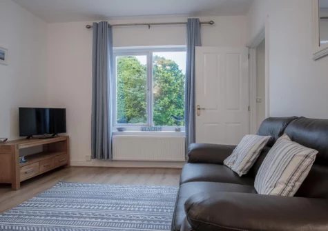 The living area at Shorelands, Manorbier