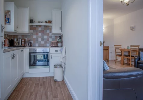 The kitchen at Shorelands, Manorbier