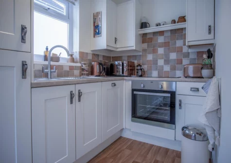 The kitchen at Shorelands, Manorbier