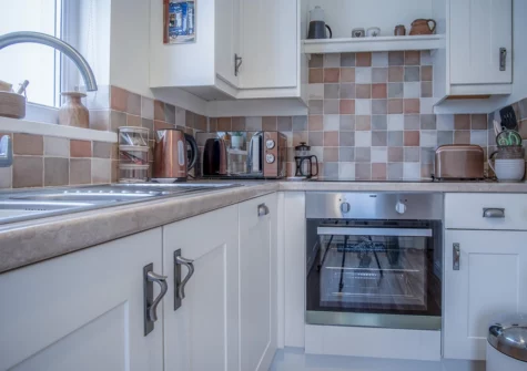 The kitchen at Shorelands, Manorbier