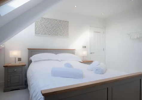Bedroom #1 at Skylark, Tenby
