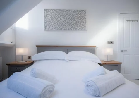 Bedroom #1 at Skylark, Tenby