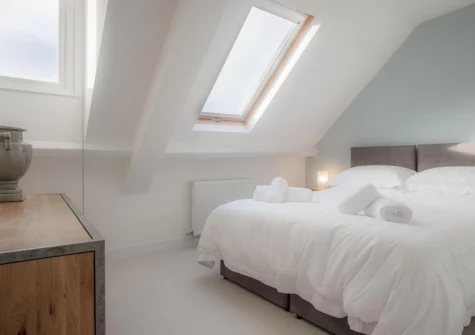 Bedroom #1 at Skylark, Tenby