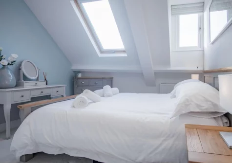 Bedroom #1 at Skylark, Tenby