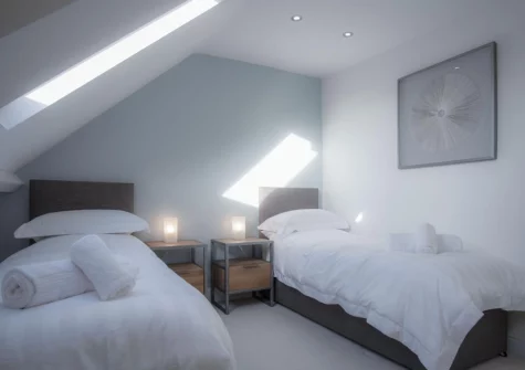 Bedroom #2 at Skylark, Tenby