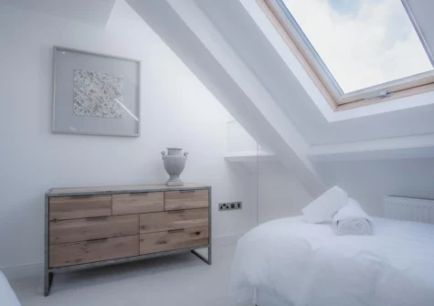 Bedroom #2 at Skylark, Tenby