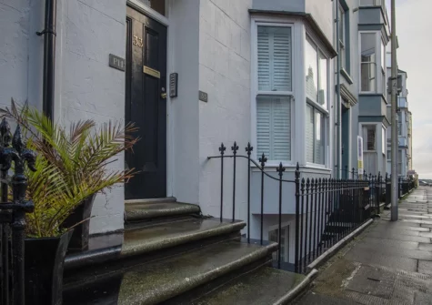 Outside Skylark, Tenby