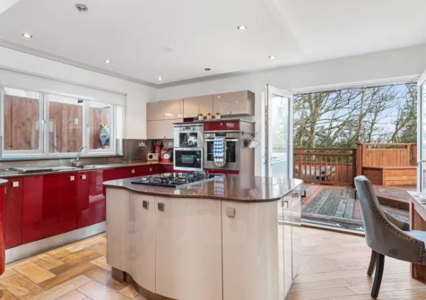 The kitchen at Soldeu, Saundersfoot