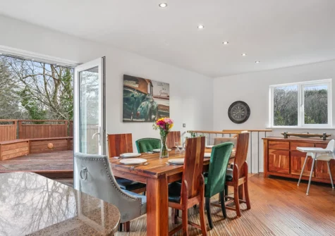 The dining area at Soldeu, Saundersfoot