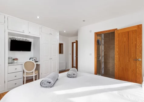 Bedroom #1 at Soldeu, Saundersfoot