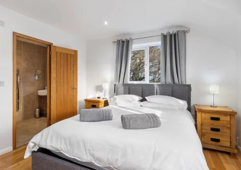 Bedroom #1 at Soldeu, Saundersfoot