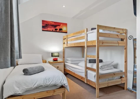 Bedroom #3 at Soldeu, Saundersfoot