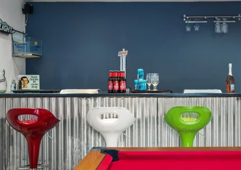 The games room at Soldeu, Saundersfoot