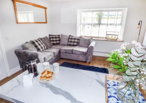 The dining area at South Beach, The Hideaway, Tenby