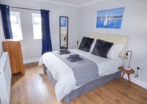 Bedroom #1 at South Beach, The Hideaway, Tenby