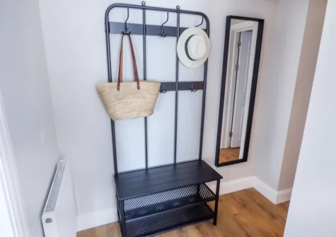 The hallway at South Beach, The Hideaway, Tenby