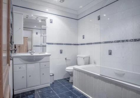 Bedroom #2 en-suite at South Beach View, Tenby