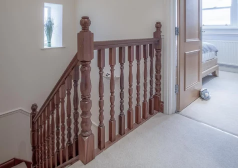 The first floor landing at South Beach View, Tenby
