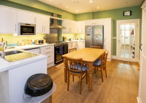 The kitchen at Southsea House, Tenby