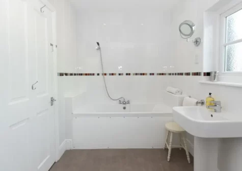 The bathroom at Southsea House, Tenby