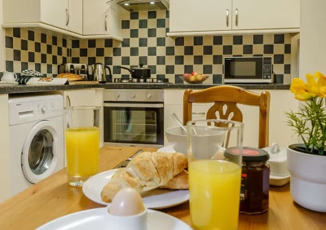 The kitchen at Spetchley House 2, Tenby