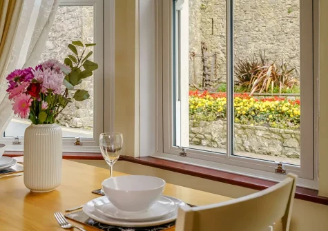 The dining area at Spetchley House 2, Tenby