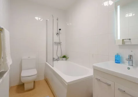 The bathroom at Spetchley House 2, Tenby