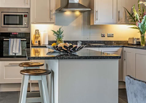 The kitchen at St Davids Corner House, Porthclais