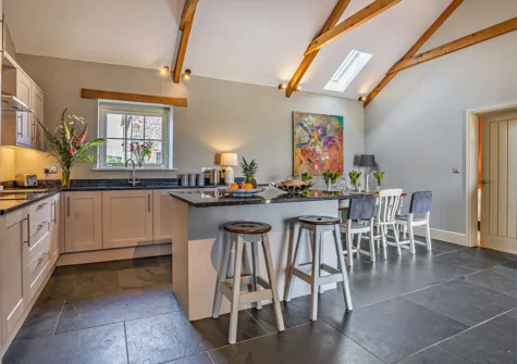 The kitchen at St Davids Corner House, Porthclais