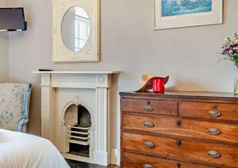 Bedroom #1 at St Davids Farmhouse, Porthclais