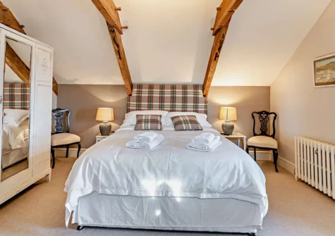 Bedroom #4 at St Davids Farmhouse, Porthclais