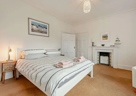 Bedroom #1 at St Marys Apartment 2, Tenby