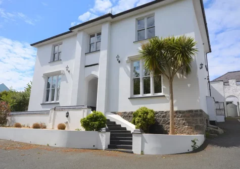 Outside St Marys Apartment 2, Tenby