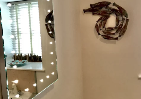 The bathroom at St Mary's Apartment, Tenby