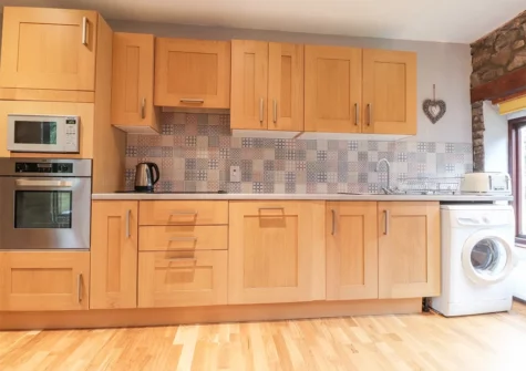 The kitchen at Stable Cottage, Templeton