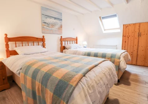 Bedroom #2 at Stable Cottage, Templeton