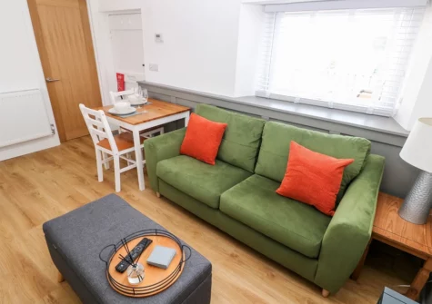 The living area at Star Cottage, Pentlepoir