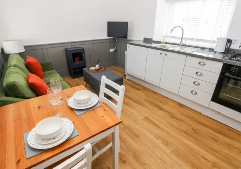 The dining area at Star Cottage, Pentlepoir