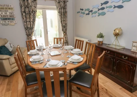 The dining room at Stones Throw, Tenby