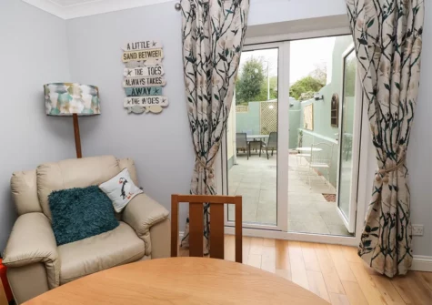 The dining room at Stones Throw, Tenby